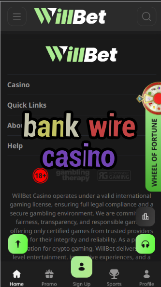 Bank Wire Casino - Wire Transfer Casino Deposits-casinoorder.vip